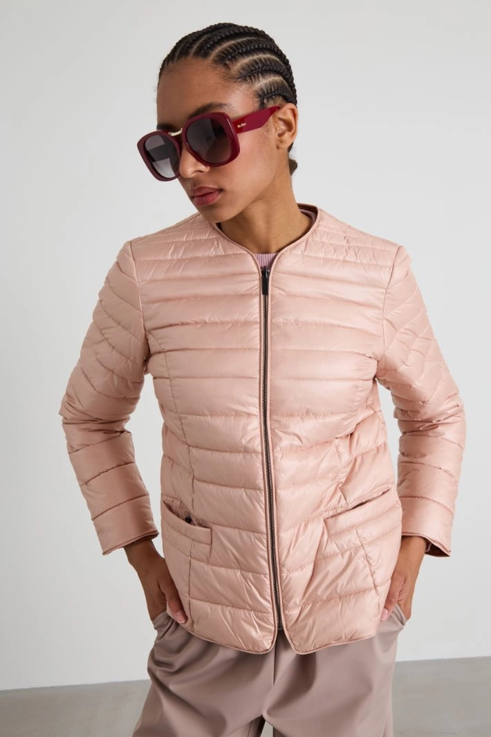 Reversible padded jacket - PINK