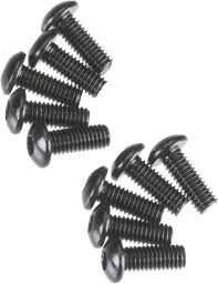 AXA114 Hex Sckt ButtonHead M3x8mm Black Oxide (10) Axial