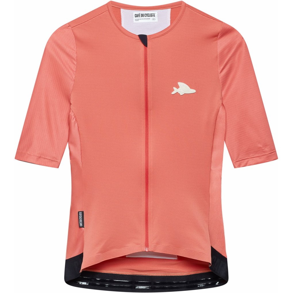 Café du Cycliste Olympe Short Sleeve Jersey Men - cinder red