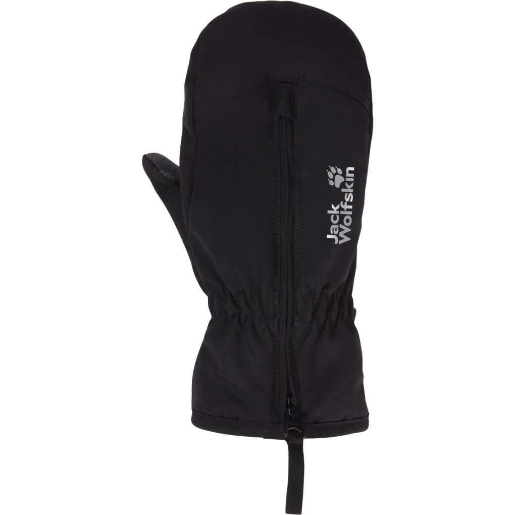 Jack Wolfskin Easy Zip Mitten Kids - black
