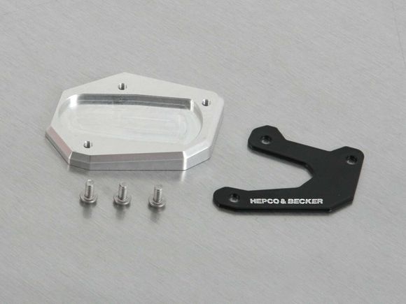 Hepco & Becker side stand extension - black/silverSUZUKI 400 YEAR 400 BURGMAN ABS - 2017 - 2025Ref: Hbe00029A / 42113539 00 91