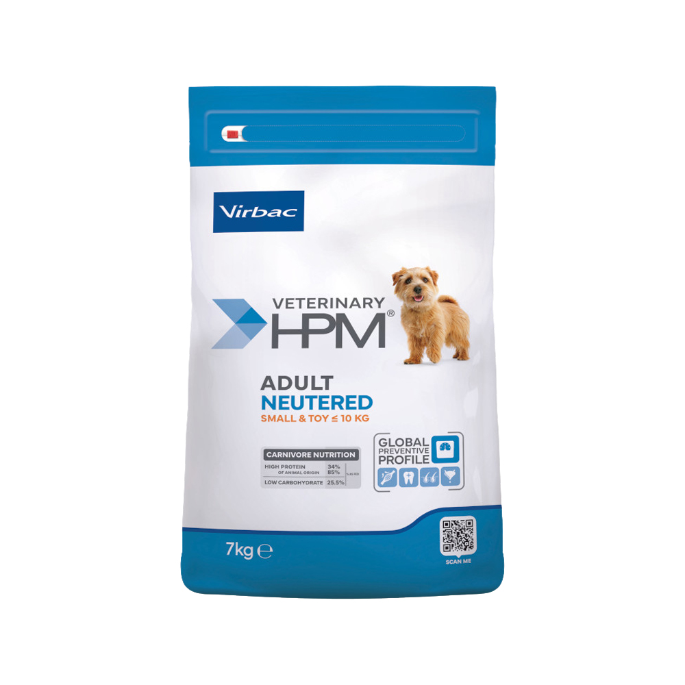 Veterinary HPM - Adult Neutered Dog - Small & Toy - 7kg