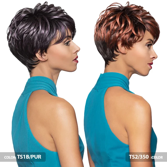 Foxy Silver Salt N Pepper Full Wig - ANABEL