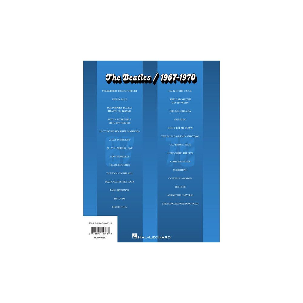 Hal Leonard The Beatles 1967
