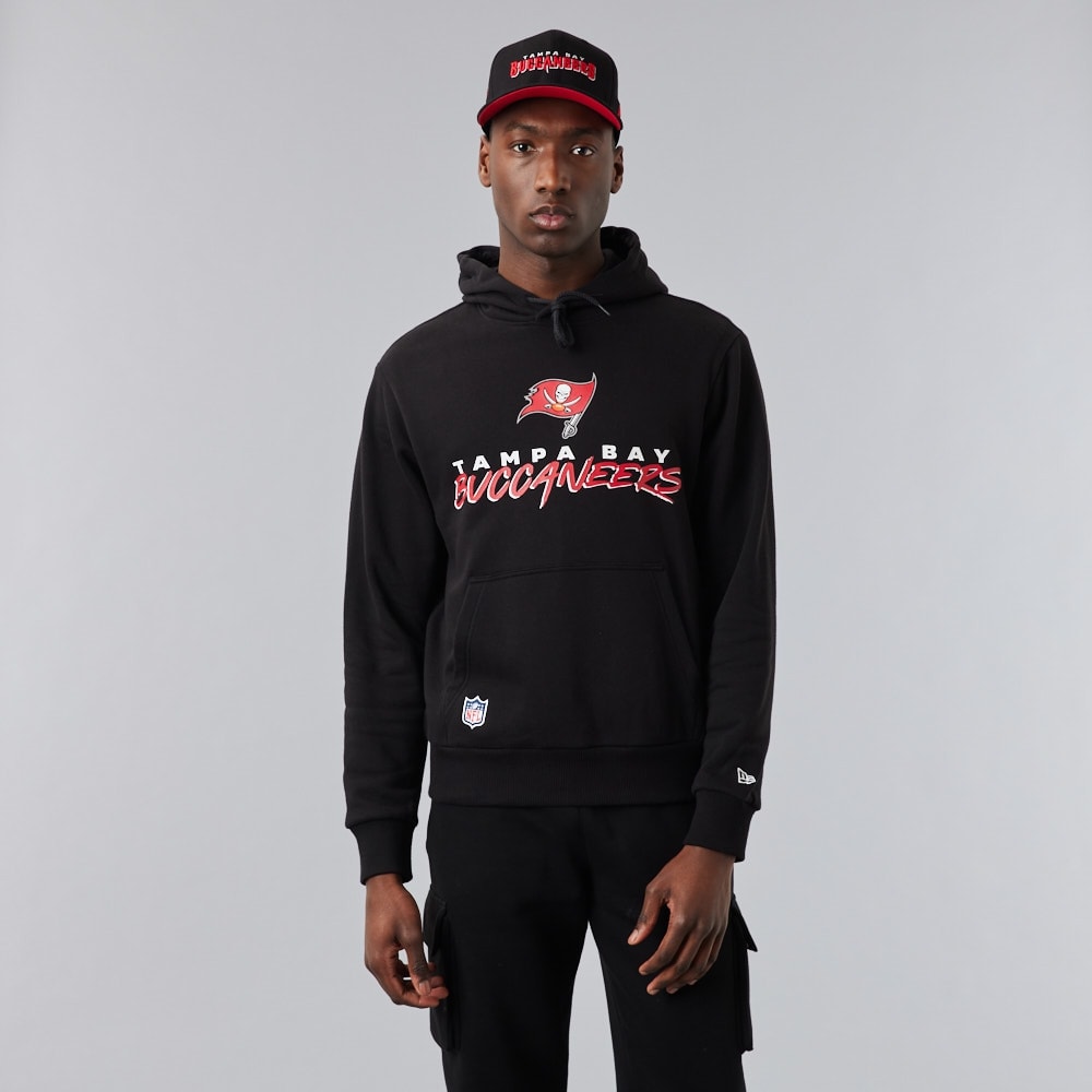 Tampa Bay Buccaneers Script New Era NFL Hoodie Black