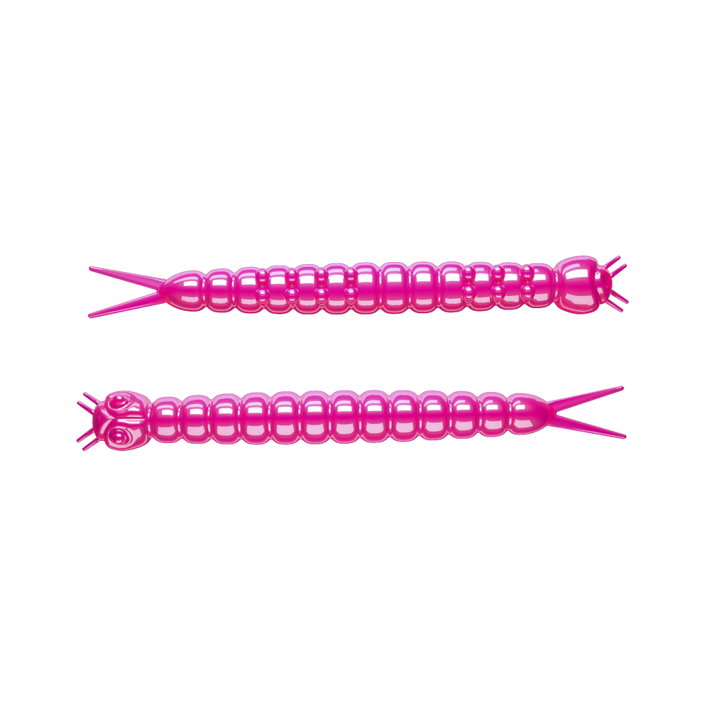 Libra Lures Slight Worm Artificial Bait (hot pink)