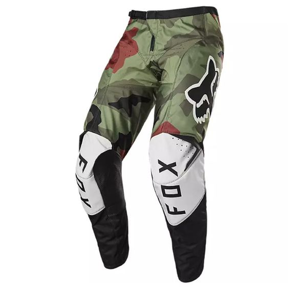 Pantalon cross Fox 180 BNKR - GREEN CAMO 2023 - GrisRef : FX3691