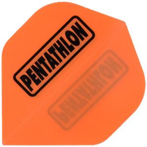 Pentathlon Flights neon orange