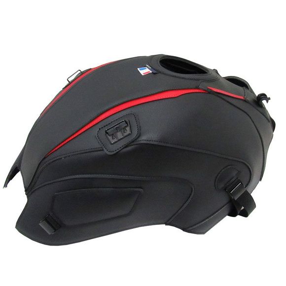 Bagster Tank Cover MATTE BLACK RED DECOR GRAINRef: 1766B
