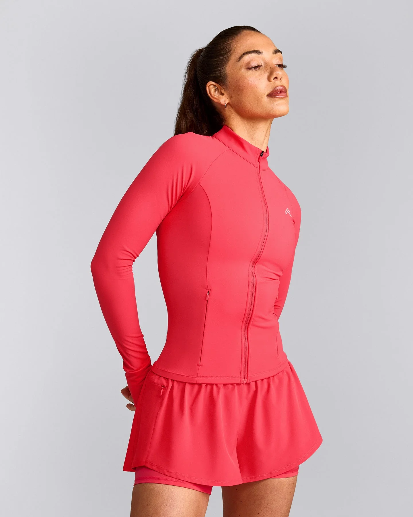UnifiedMove™ Jacket with Reflective Logo | Charged Pink