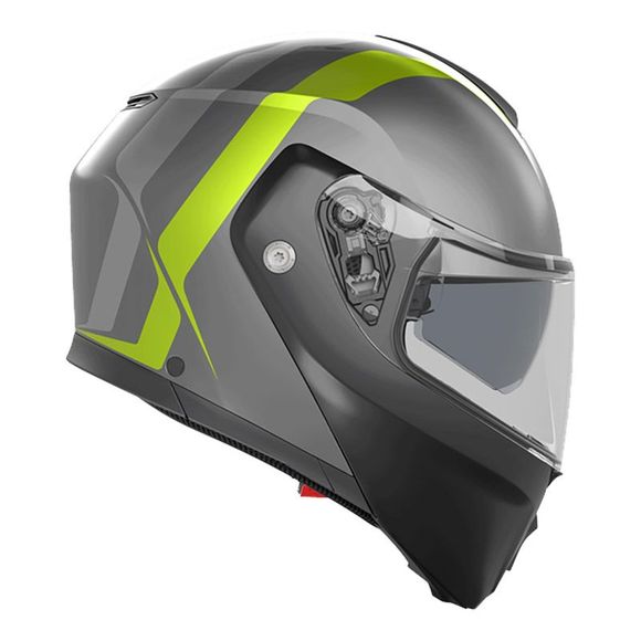 Casque modulable AGV STREETMODULAR - RESIA MATT - Gris / NoirRef : AG1009