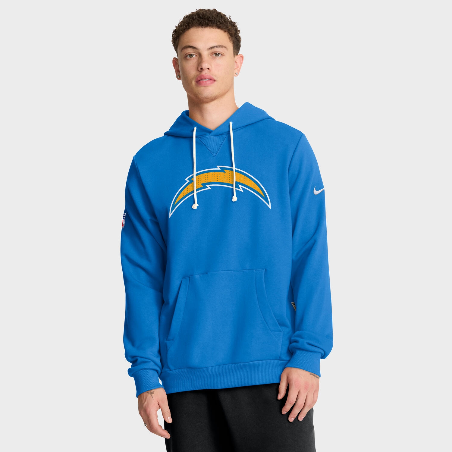 Los Angeles Chargers 2025 NFL Sideline Standard Issue Hoodie Blue