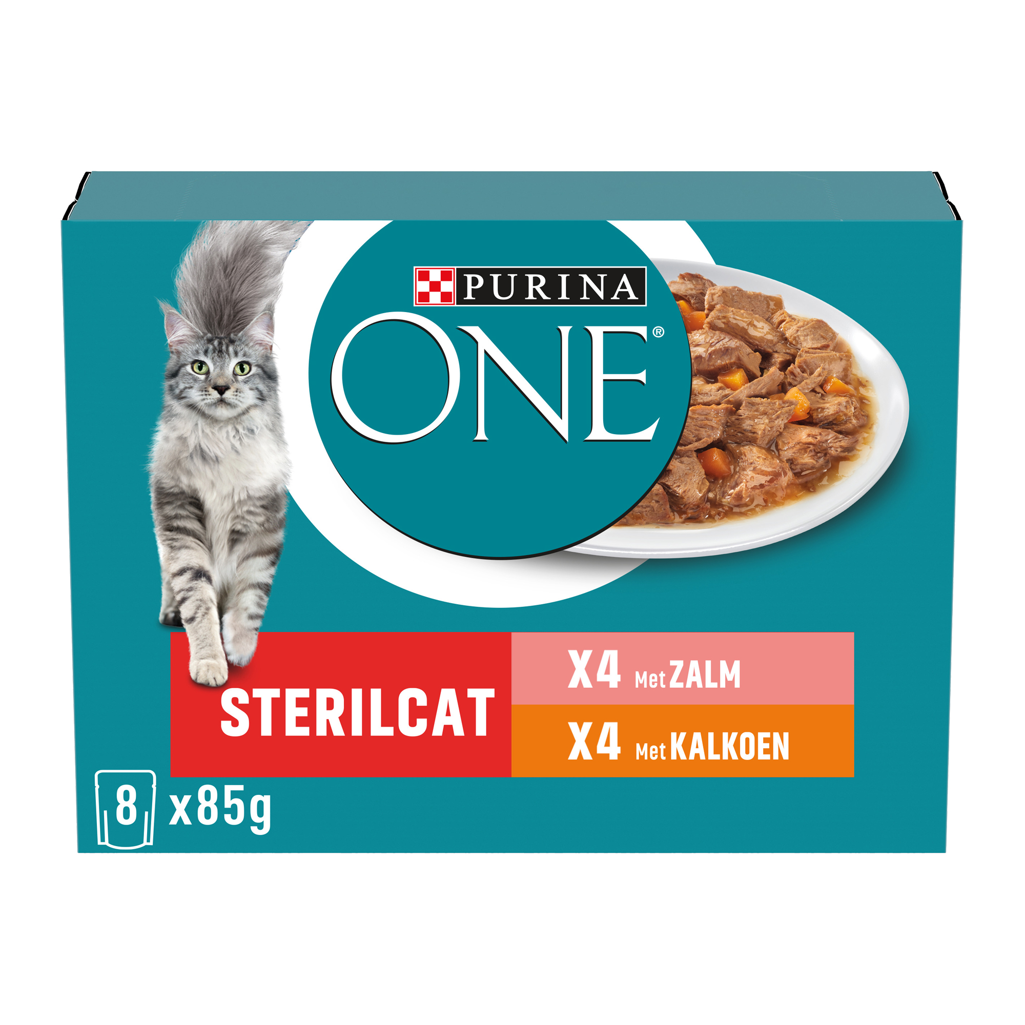 Purina ONE Sterilcat - Salmon - 4 x 85 g