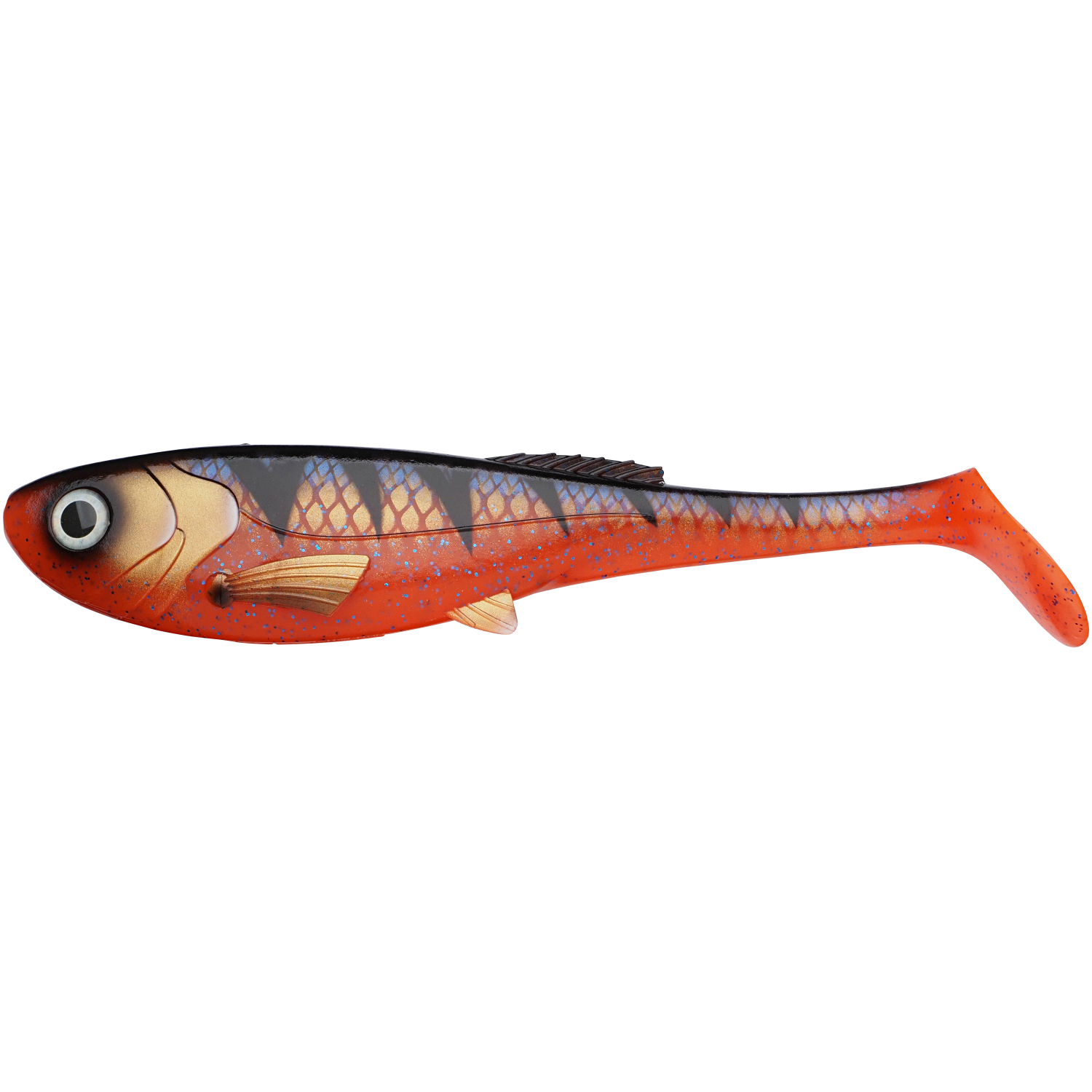 Abu Garcia Beast Slim Paddletail (Red Tiger)