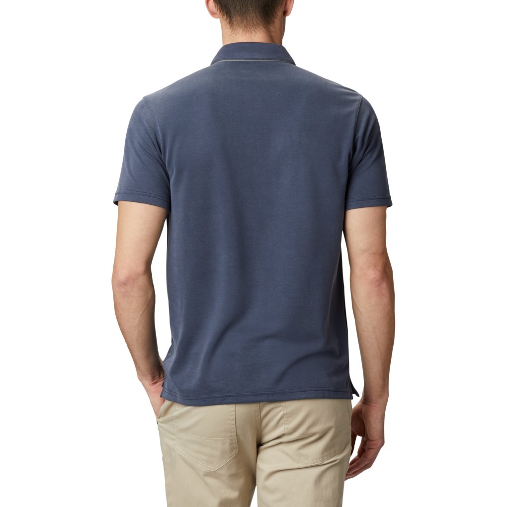 Columbia Nelson Point Poloshirt Men - Collegiate Navy