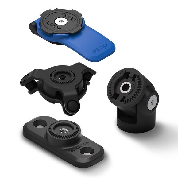 Quad Lock Smartphone Mount Scooter 360 Mounting Kit - Vibration Damping Adapter BaseRef: QDL00038A / 3062765