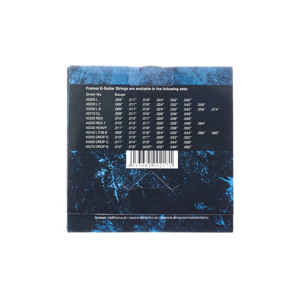 Framus Blue Label Strings Set 09
