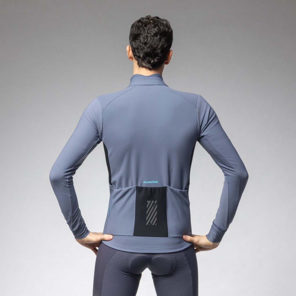 Alé KLIMATIK K-IDRO Long Sleeve Jersey Men - steel