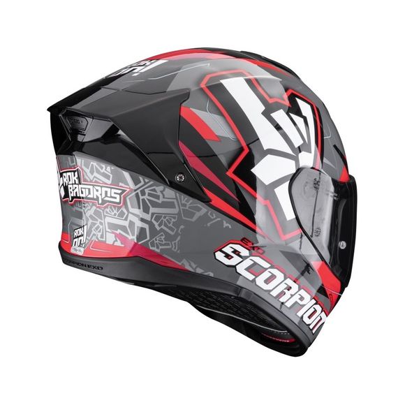 Full-Face Helmet Scorpion Exo EXO-530 AIR ROCK - Gray / RedRef: SC1224