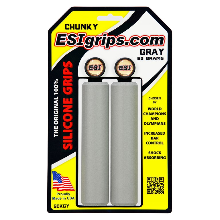 ESI Grips Chunky Handlebar Grips - Gray