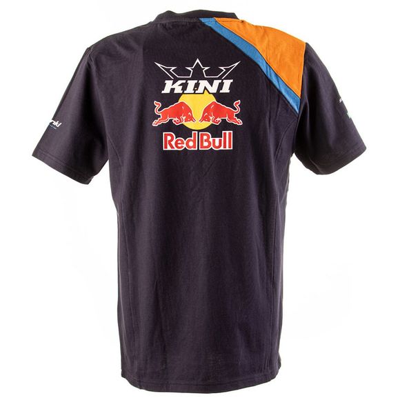 T-Shirt manches courtes Kini Red Bull TEAM - Bleu / OrangeRef : KRB0083