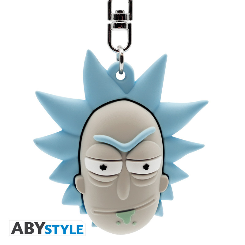 RICK AND MORTY 3D Keychain Rick Sanchez