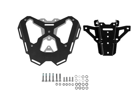 Touratech Aluminum Luggage Rack - BlackRef: Trt00509A / 01-373-5450-0