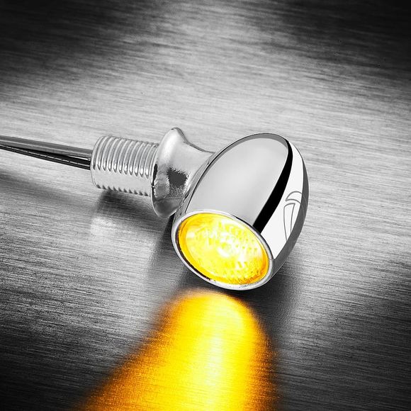 Kellermann Atto Chrome turn signal (single unit) Universal - GrayRef: Kel0018 / Ke152100