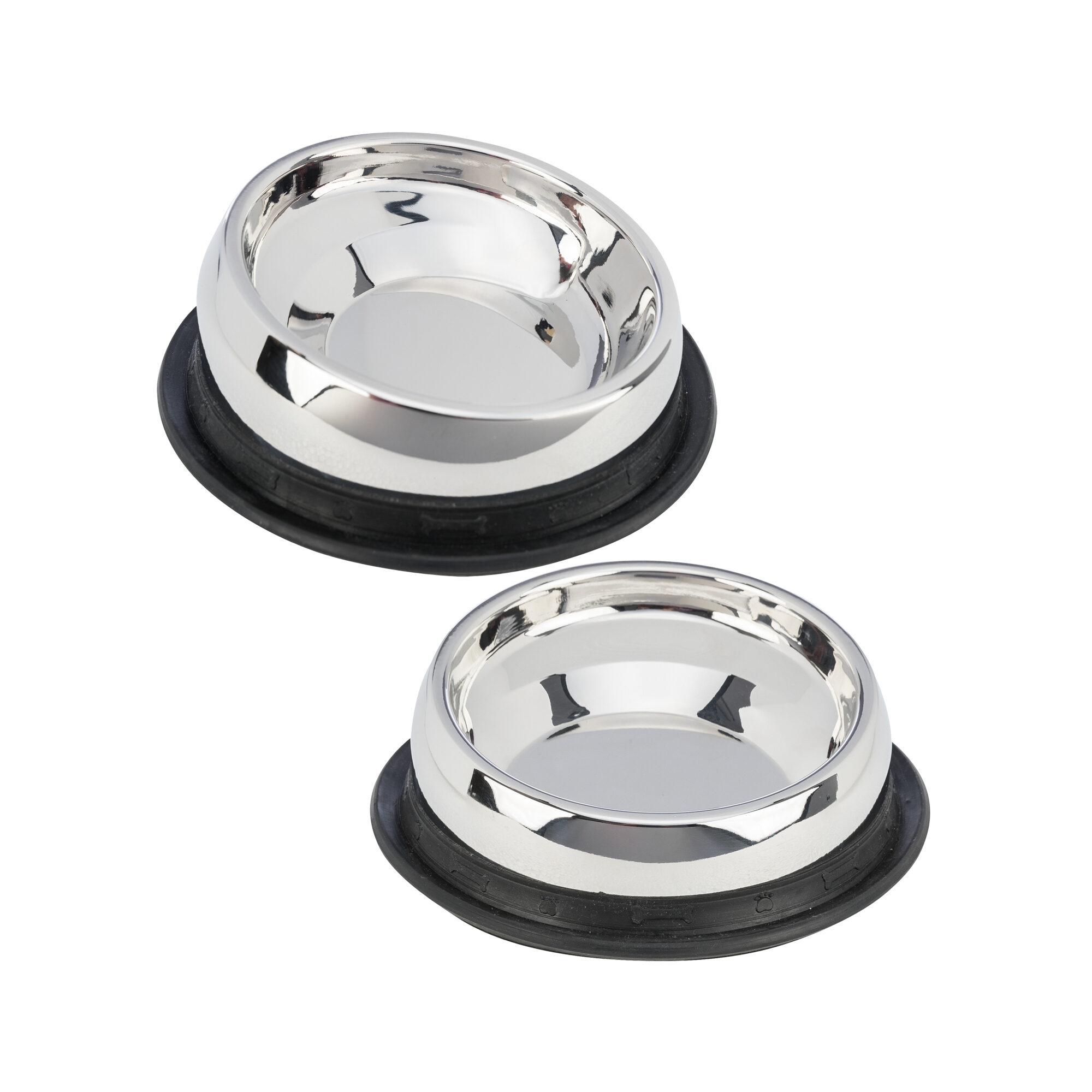 Trixie Stainless Steel Water and Food Bowl - 0.7 l x 27 cm r