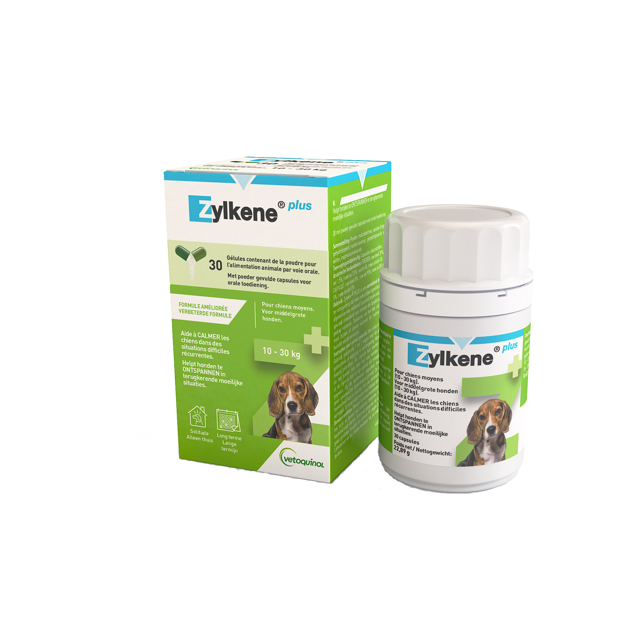 Zylkene Plus 75 mg - 30 capsules (cat & small dog)
