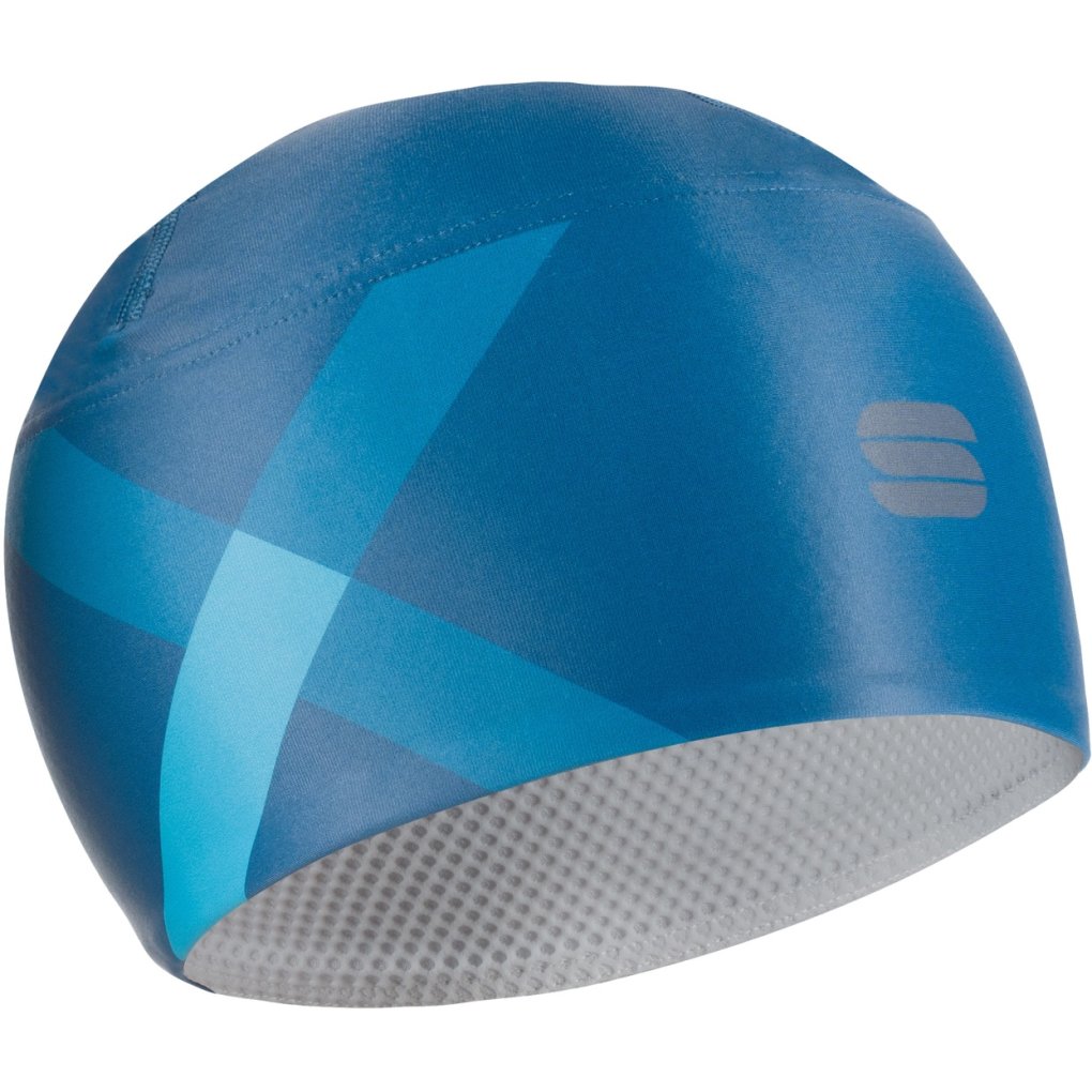 Sportful Squadra Ski Hat - 415 Teal Blu/Blue/Red