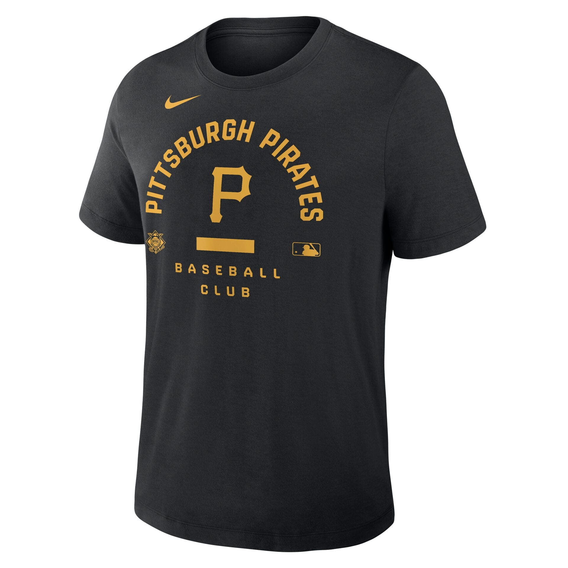 Pittsburgh Pirates Early Work 2026 MLB Authentic Tri-Blend T-Shirt Black