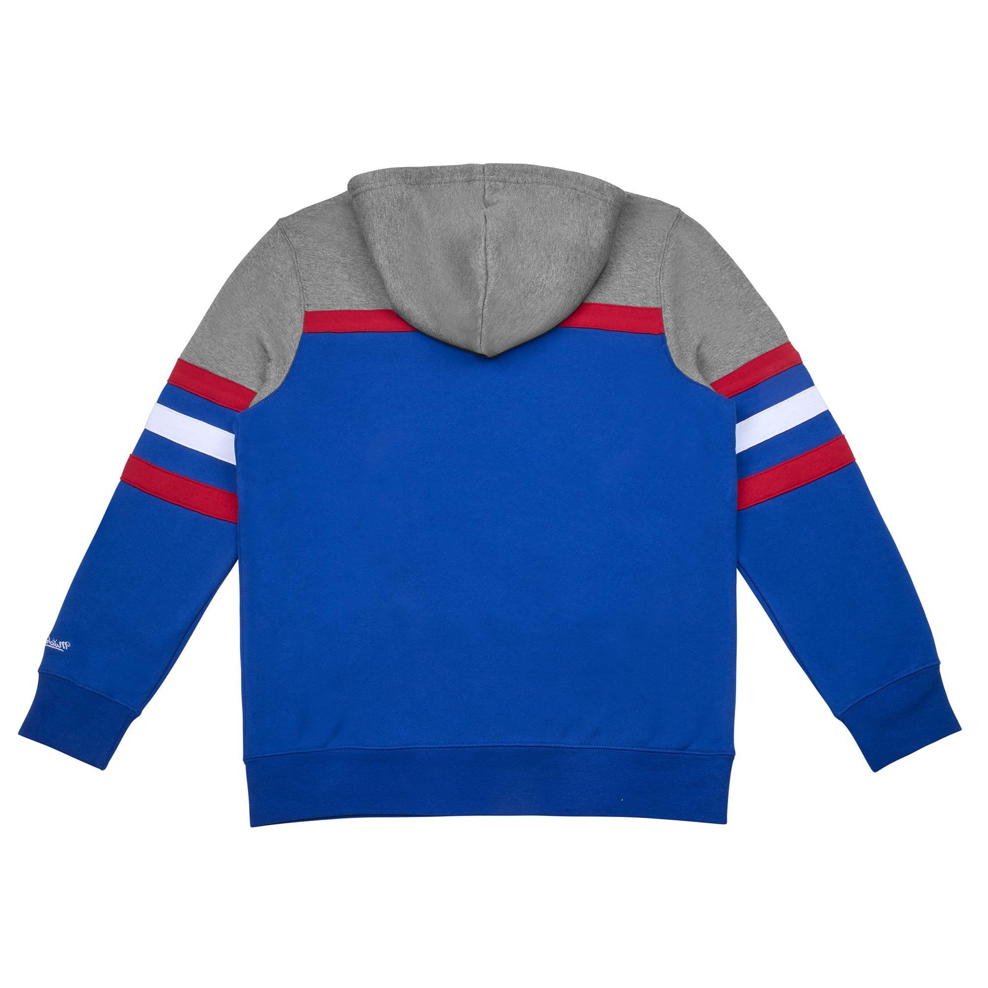 New England Patriots Head Coach Mitchell & Ness NFL Throwback Football Hoodie