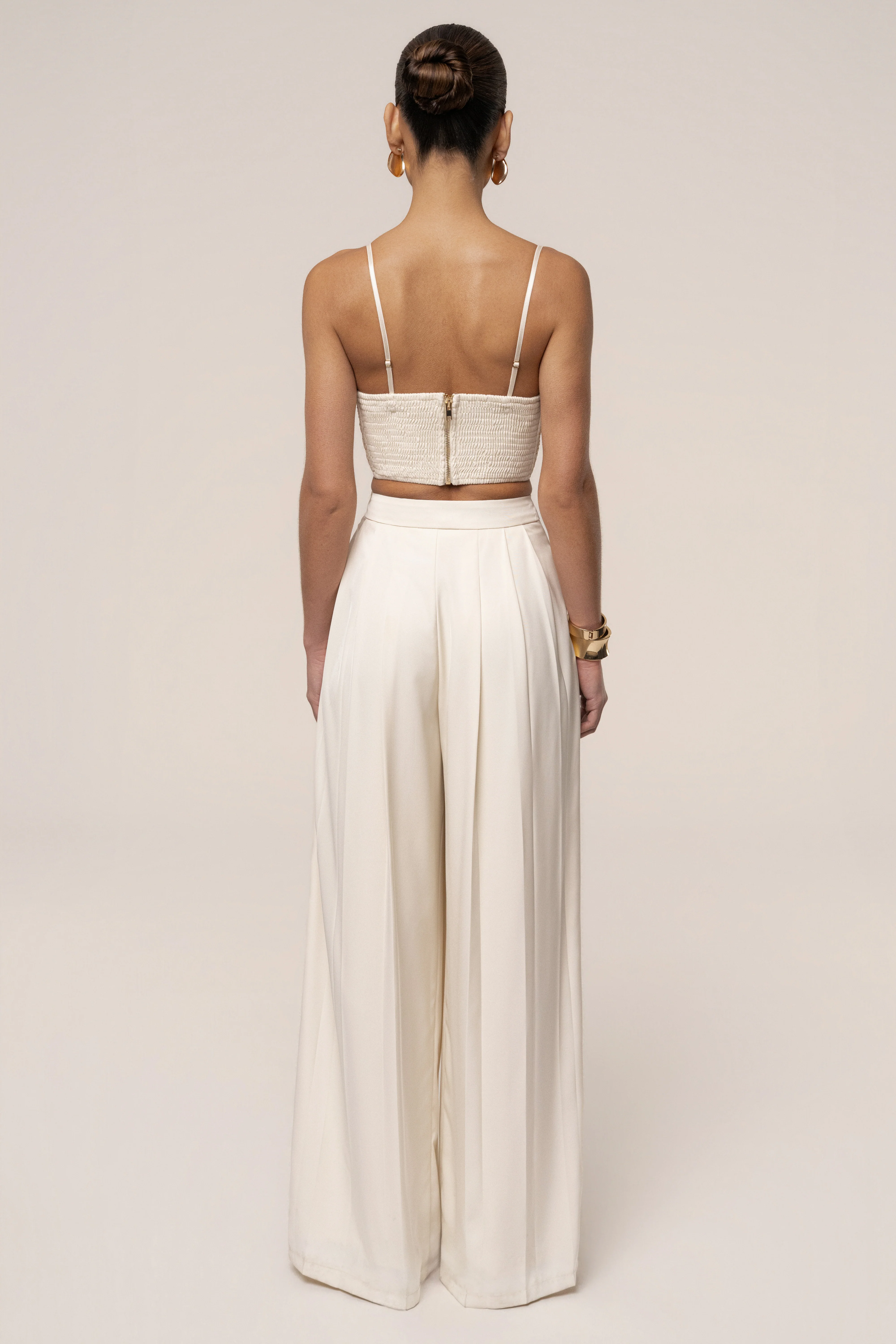 Buttercream Sail Away Texture Bustier