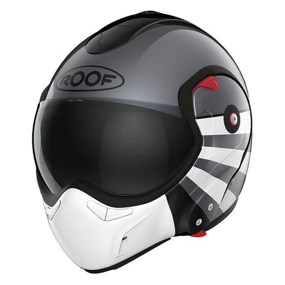 ROOF RO9 BOXXER 2 SUNRISE Modular Helmet - Black / GreyRef: RO0381