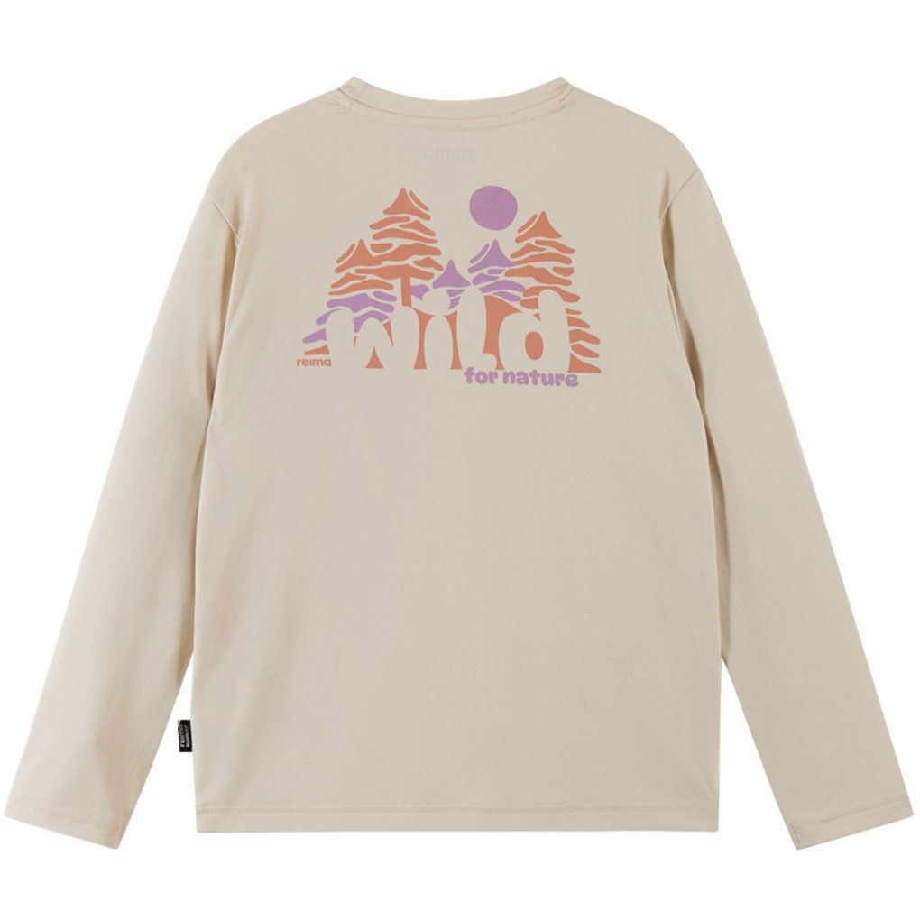 Reima Inista Long Sleeve T-Shirt Kids - birch beige 0420