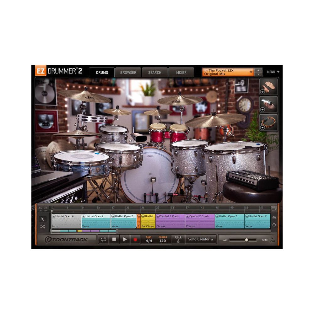 Toontrack EZX In The Pocket – Thomann Ireland