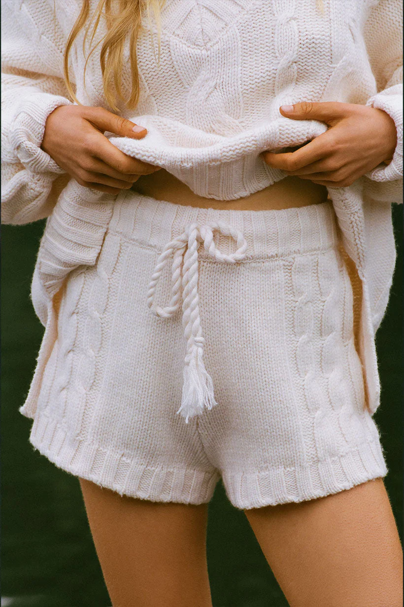 Cozy Campfire Knit Short