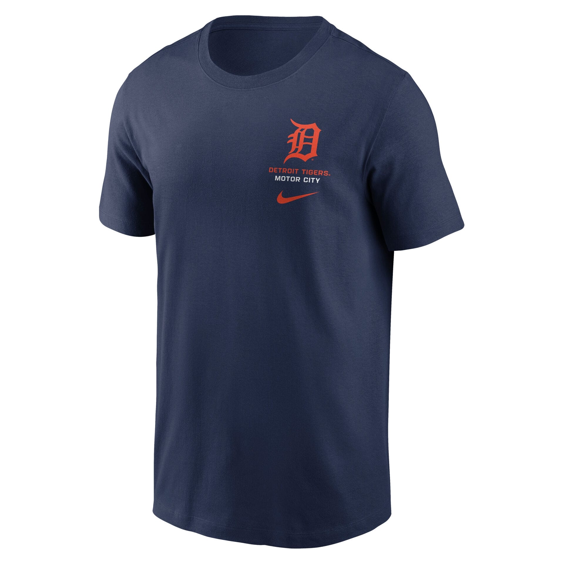 Detroit Tigers Primetime 2-Hit T-Shirt Navy