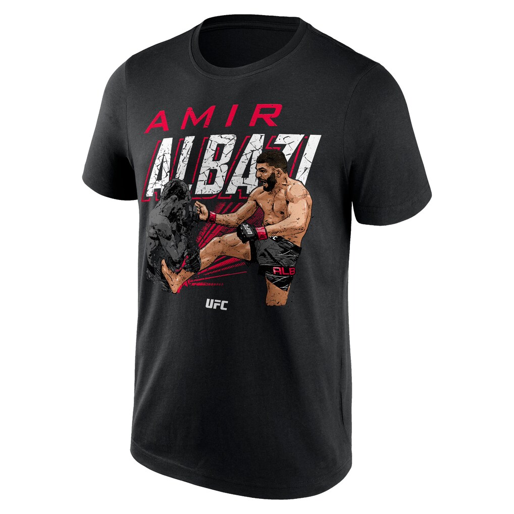 UFC Amir Albazi Front Kick T-Shirt - Black - Mens