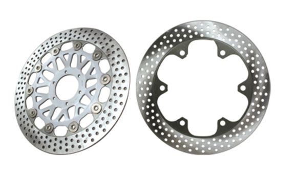 Round Nissin semi-floating brake discRef: Ni00270A / 1036602