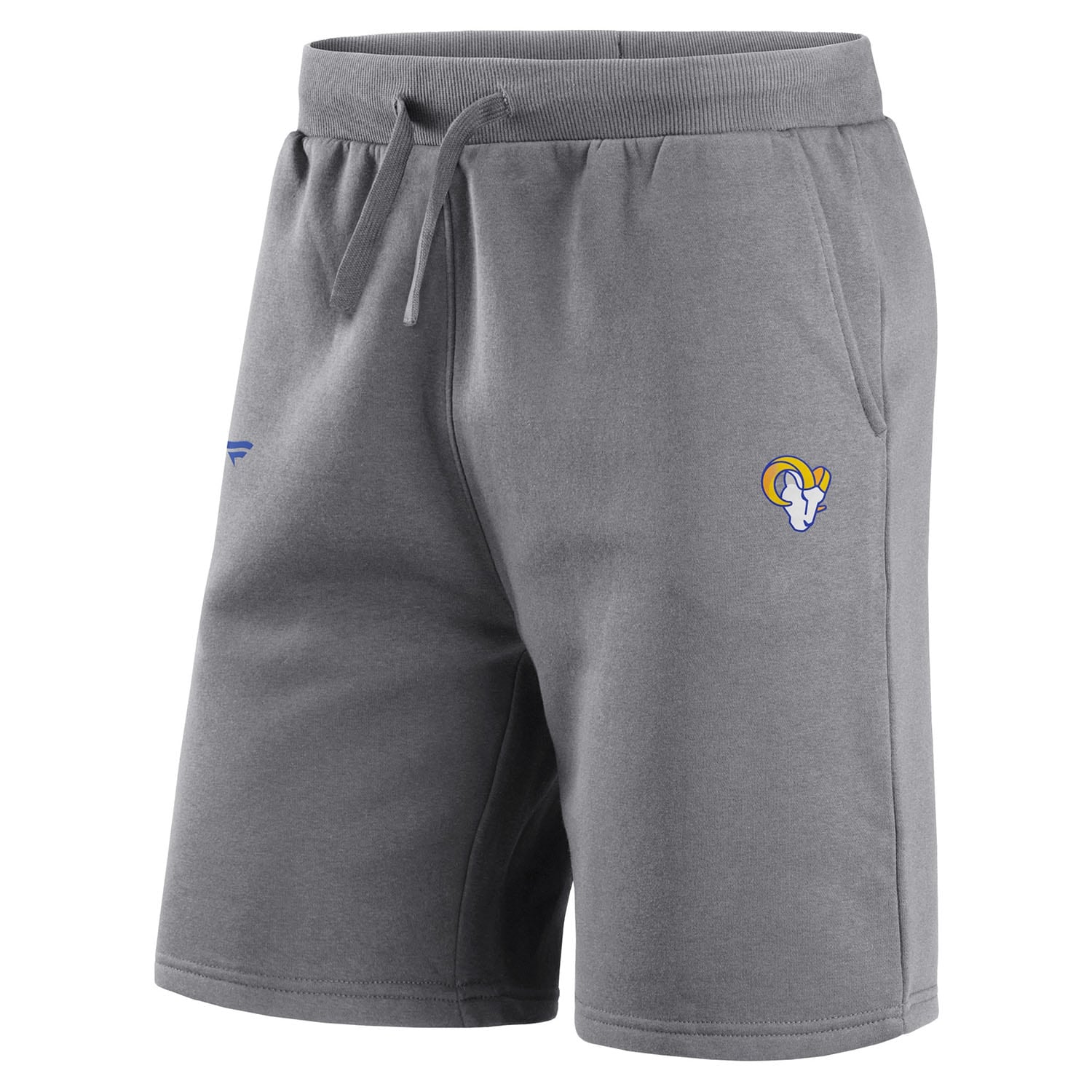 Los Angeles Rams Primary Logo NFL Sweat Shorts Gray
