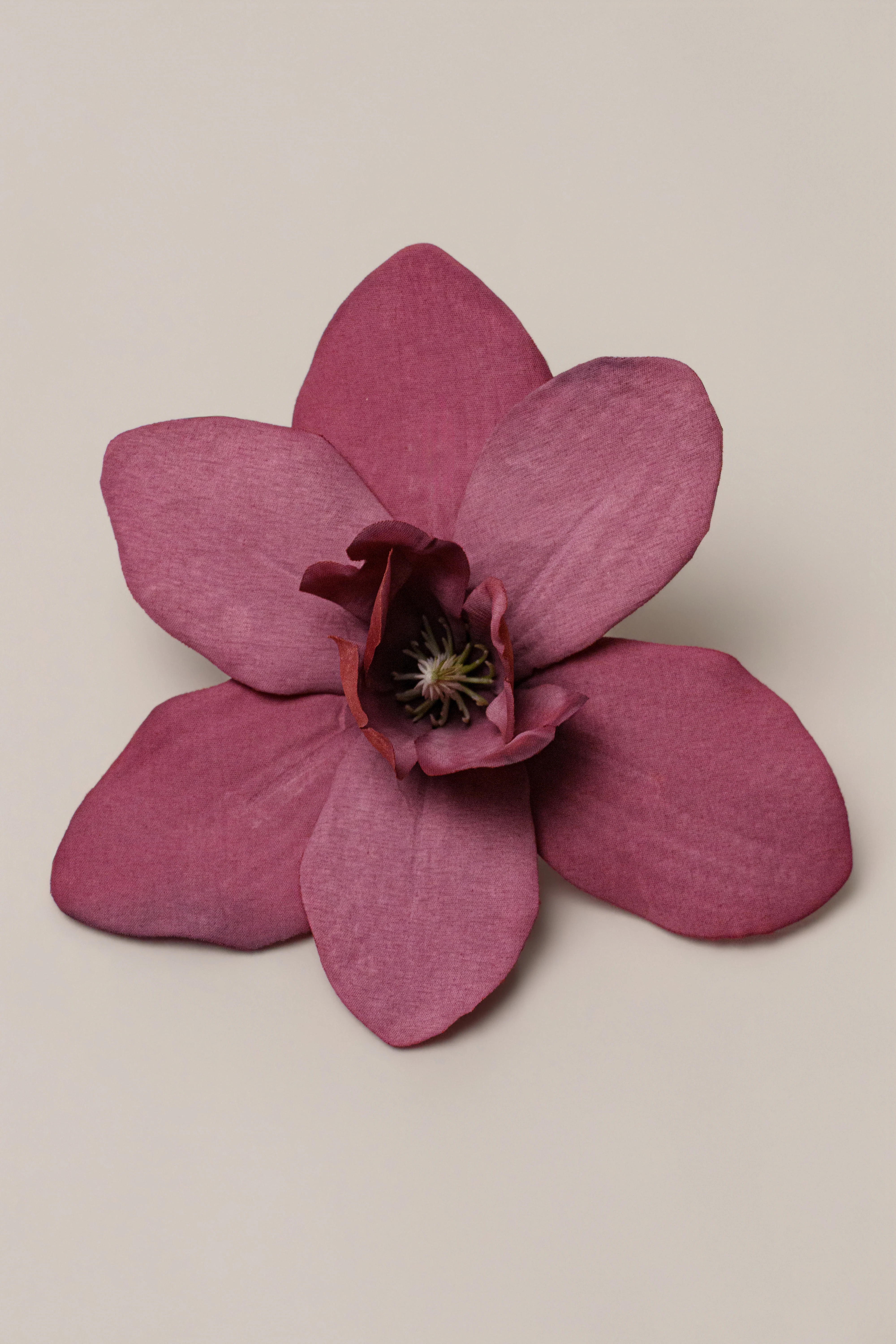 Fuchsia Coastal Orchid Hair Clip
