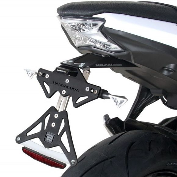 Support de plaque Barracuda Noir - NoirRef : BAR0312 / KN6104-17