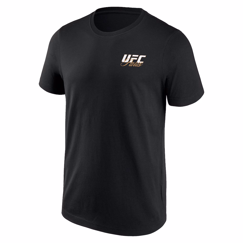 UFC Paris 2025 Front & Back T-Shirt - Mens