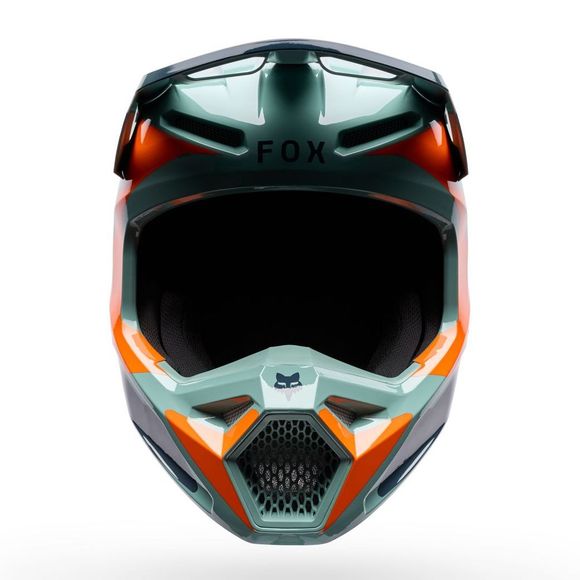 Fox V1 IMAGE PRINT 2026 cross helmet - BlueRef: FX6304