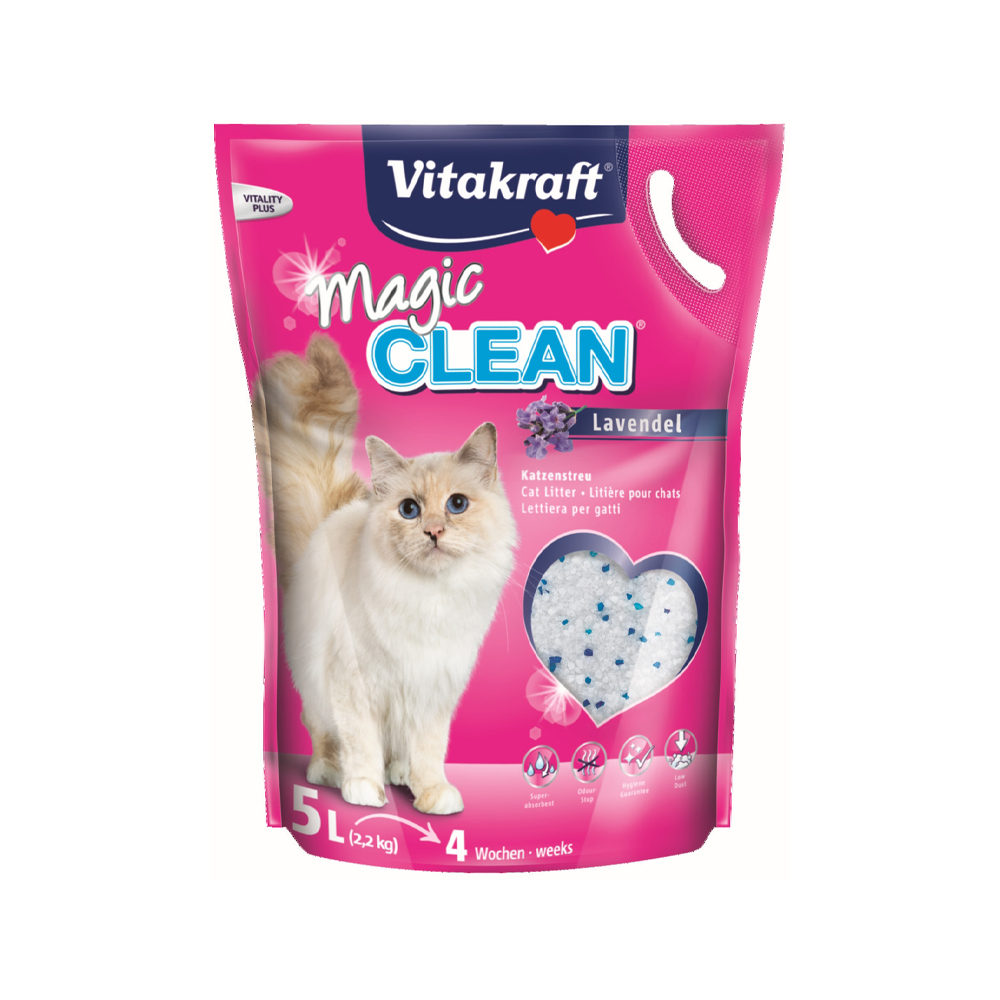 Vitakraft Magic Clean Lavender - 5 Liter