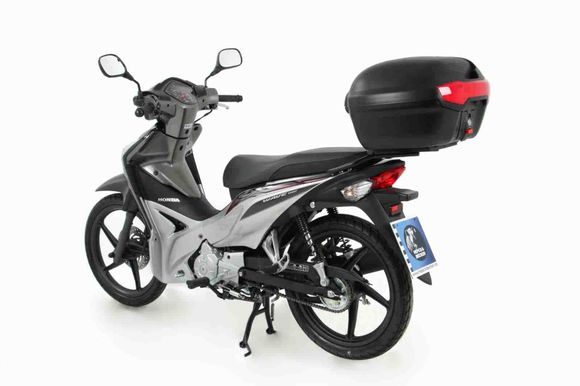 Top case Hepco & Becker Journey 40 avec support - noirHONDA 110 AFS 110 Wave (JC51) - 2012 - 2016Ref : HBE06080A / 650975 01 01-089 bl