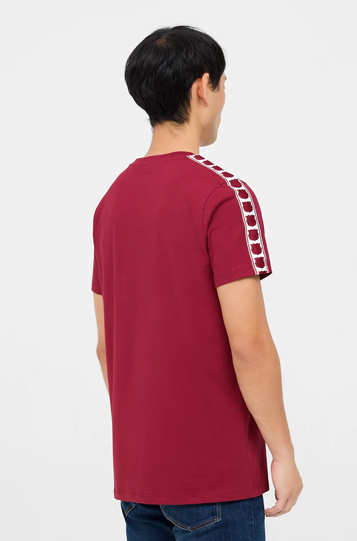 T-shirt crest maroon Barça