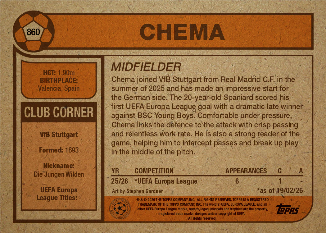 Chema - UCC Living Set® - Card 860